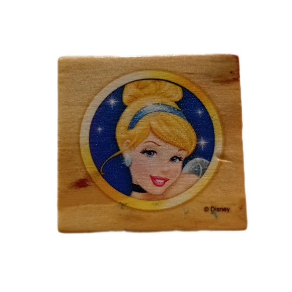 Disney Other - Disney Princess Cinderella Blue and Tan Magnet